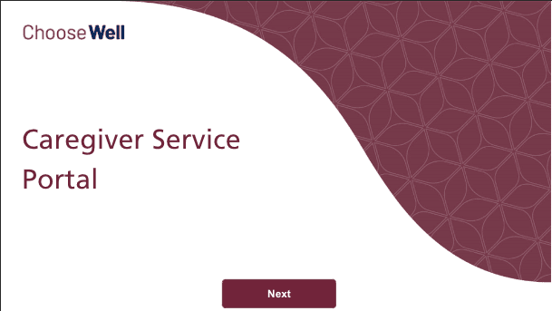 Storyline Microlearning Video - Caregiver Service Portal Preview