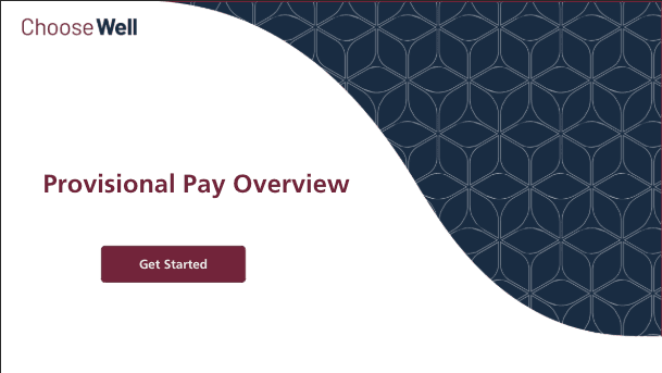 Articulate Storyline Click-Track Provisional Pay Overview Preview